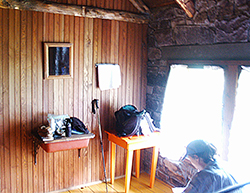 photo of our room in Sperry Chalet, by John Hulsey